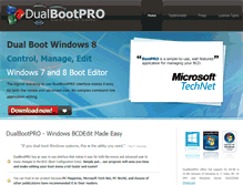 Tablet Screenshot of dualbootpro.org